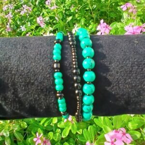 Handmade Shades of Feroza Bracelet