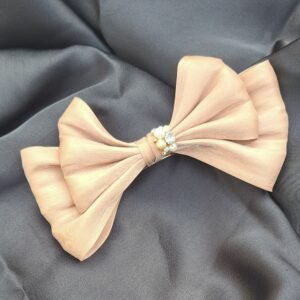 Handmade Elegant Golden Hair Barrette